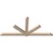 Ekena Millwork Kennewick Smooth Timber Gable Bracket, Douglas Fir, 108"W x 49"H x 3 1/2"D x 5 1/2"F, 11/12 Pitch GBW108X49X0406KEN00SDF - alternate 4